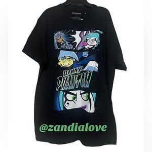 New Nickelodeon Danny Phantom Cartoon shirt Size Large,XL